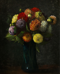 Bouquet de Dahlias, 1874