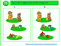 ENCUENTRA LAS 9 DIFERENCIAS