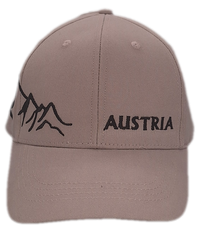 Stick Austria; grau; grey; baige; beige; Brown; braun;cappie; Austria; Austria kappe; Austria cappy