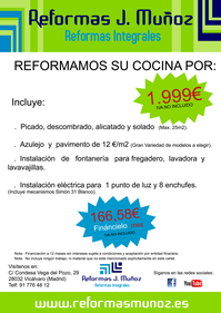 Reforma Cocina Vallecas