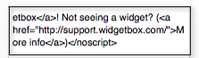 widget Jimdo