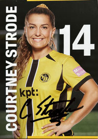 Courtney Strode - YB Frauen