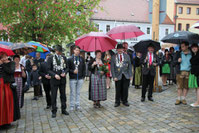 Gau-König Klaus Heidinger und Jugend-Gau-König Daniel Schindler