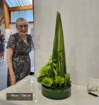 Fleurs et Décors - Annie Martin - 1er prix Tout en feuillages
