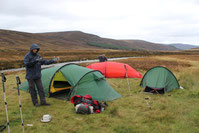 Camp an der White Bridge