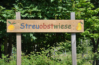 Schild Streuobstwiese