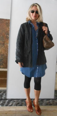 tenue décontractée de missBianchi pour ce week end