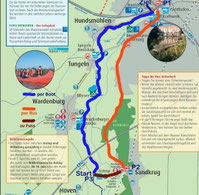 Mit dem Bus der VWG zur Kanutour nach Astrup