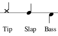 Cajon Noten lesen lernen