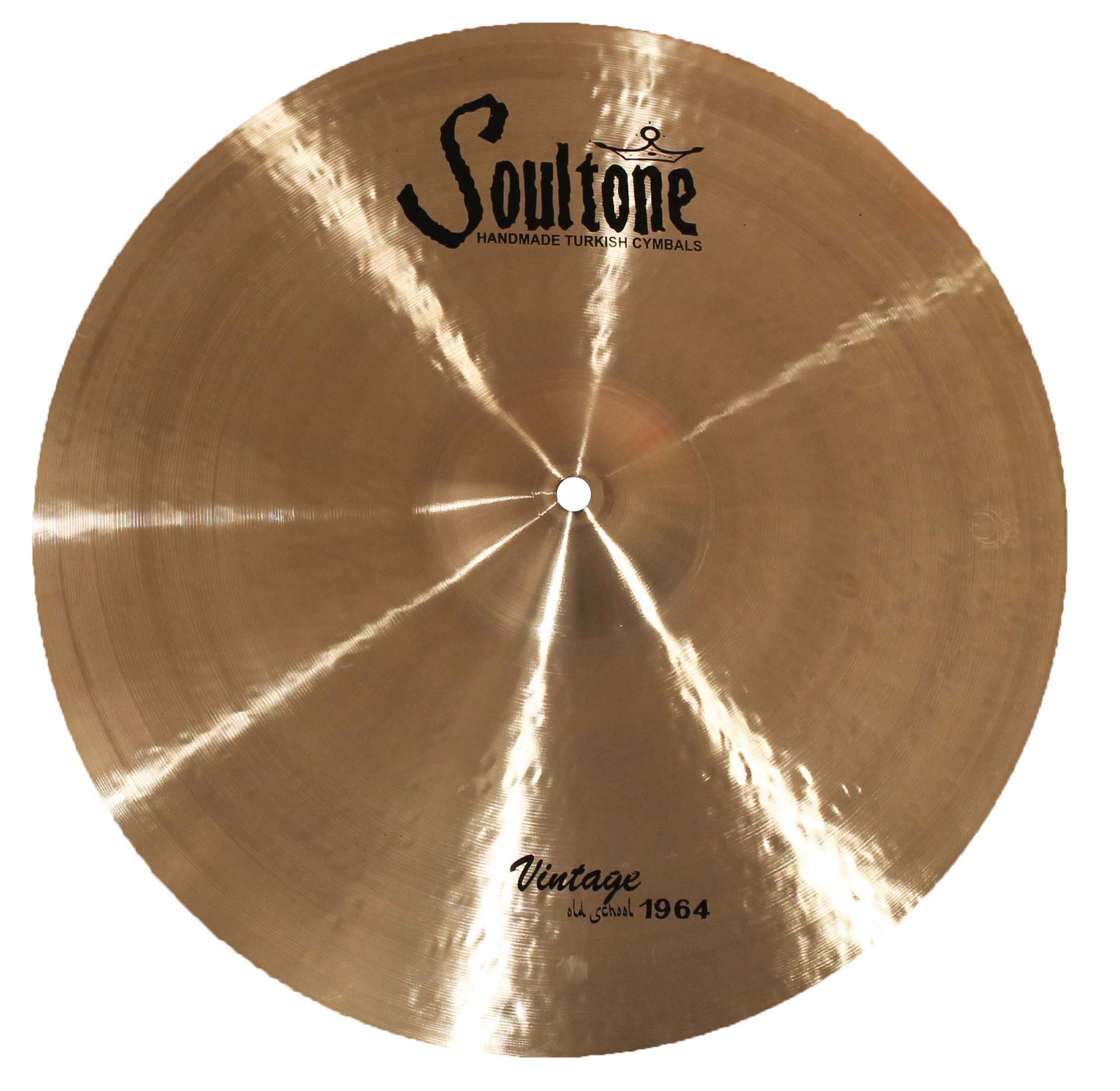 Vintage Old School 1964 Serie Soultone Cymbals Germany