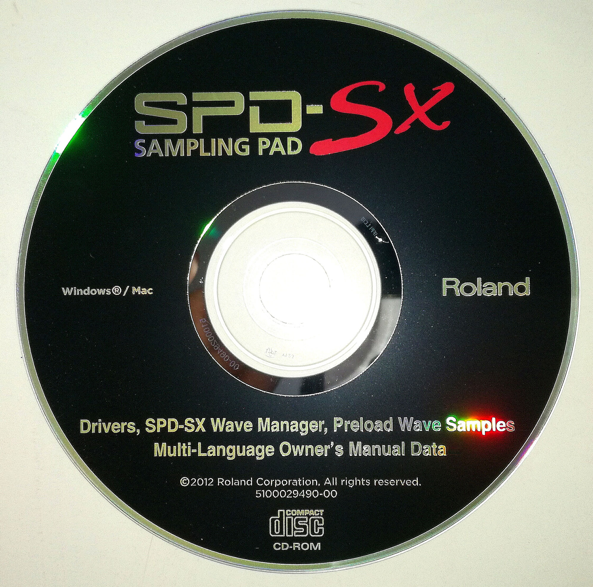 Roland SPD-SX CD-ROM - vst-samples-programas