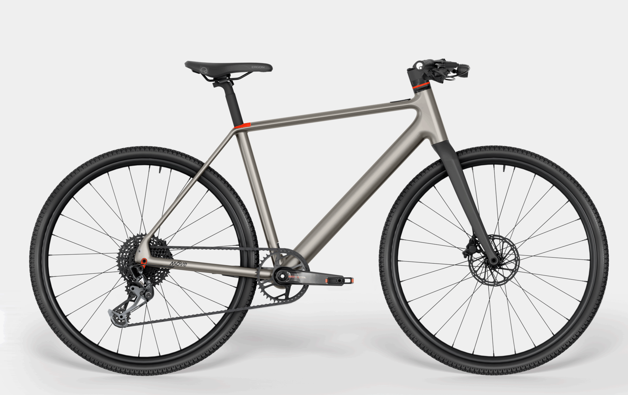 E-Bike MÖVE Avian kommt mit 3D-Druck-Rahmenbau-Innovation als Titan E-Bike mit Monocoque-Design und integriertem Akku