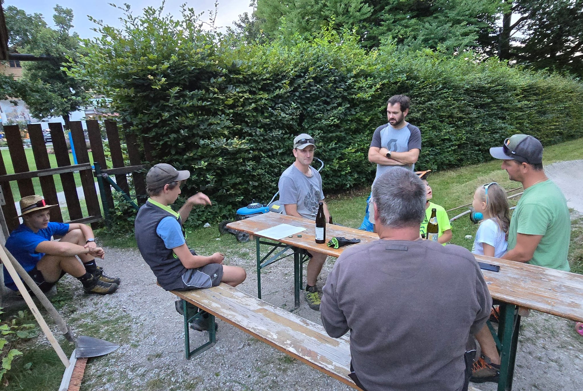 Action & Teamwork am Trainingsgelände 🚵‍♂️💪