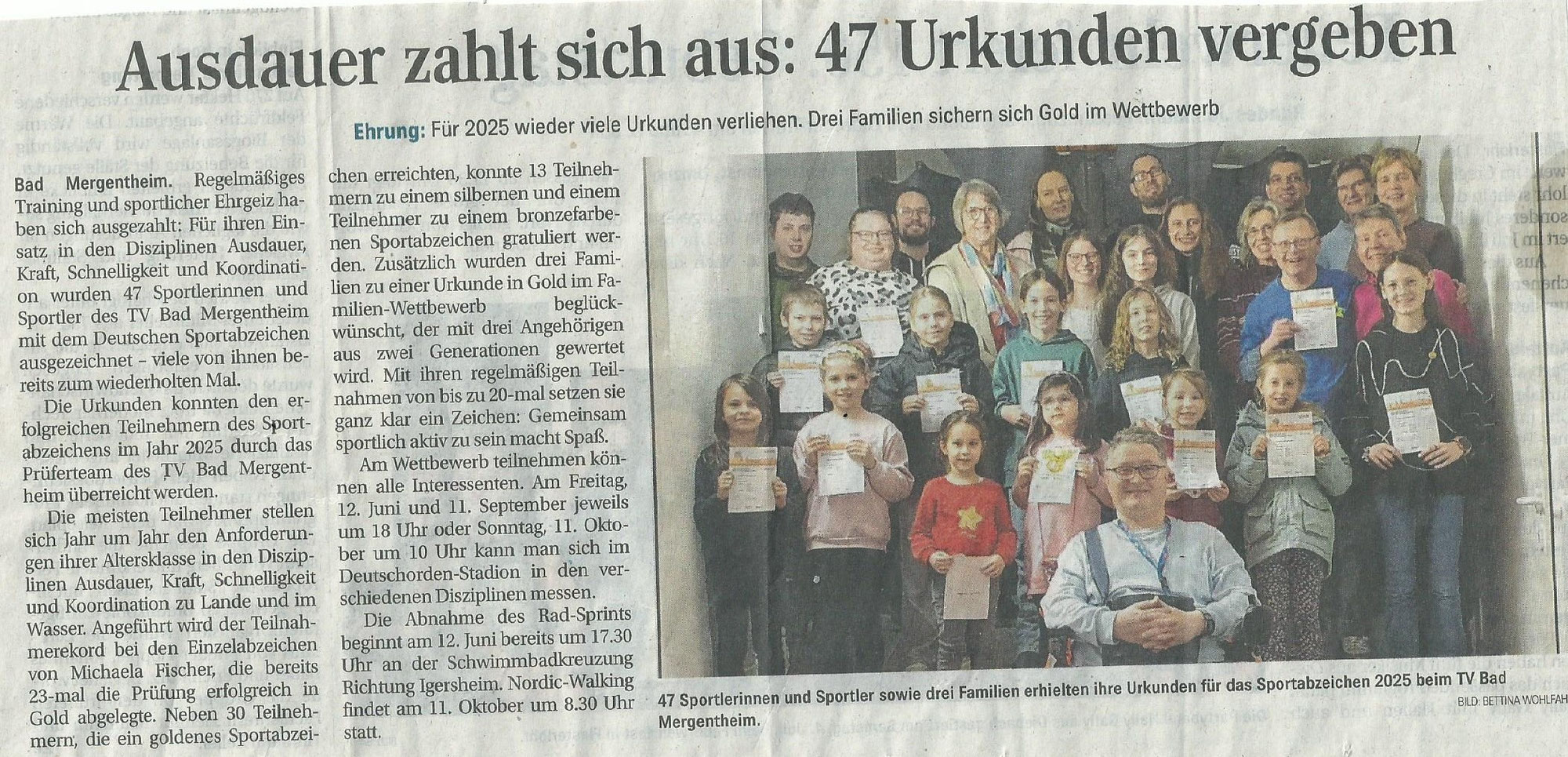 Sportabzeichen 2025