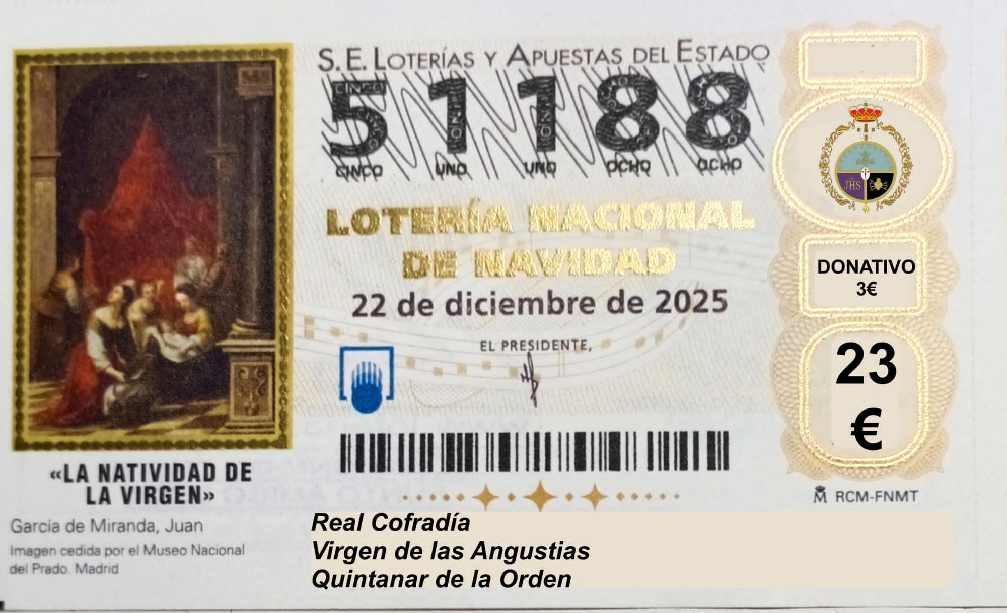 Lotería Navidad 2025