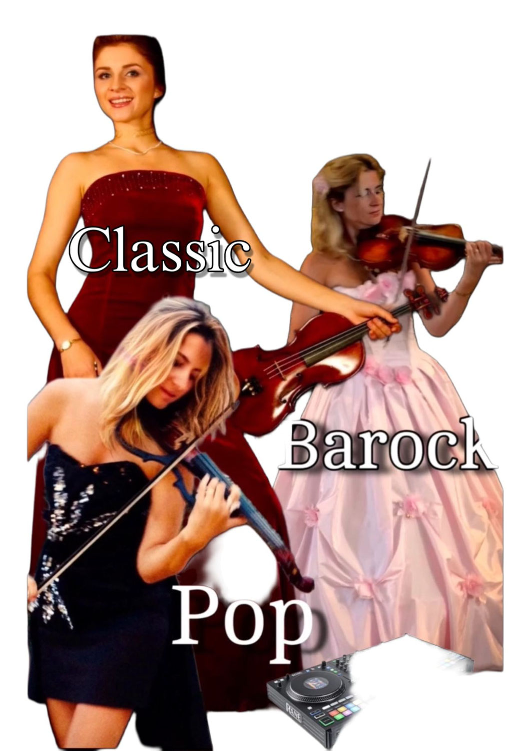 Geigerin für die Hochzeit / Trauung