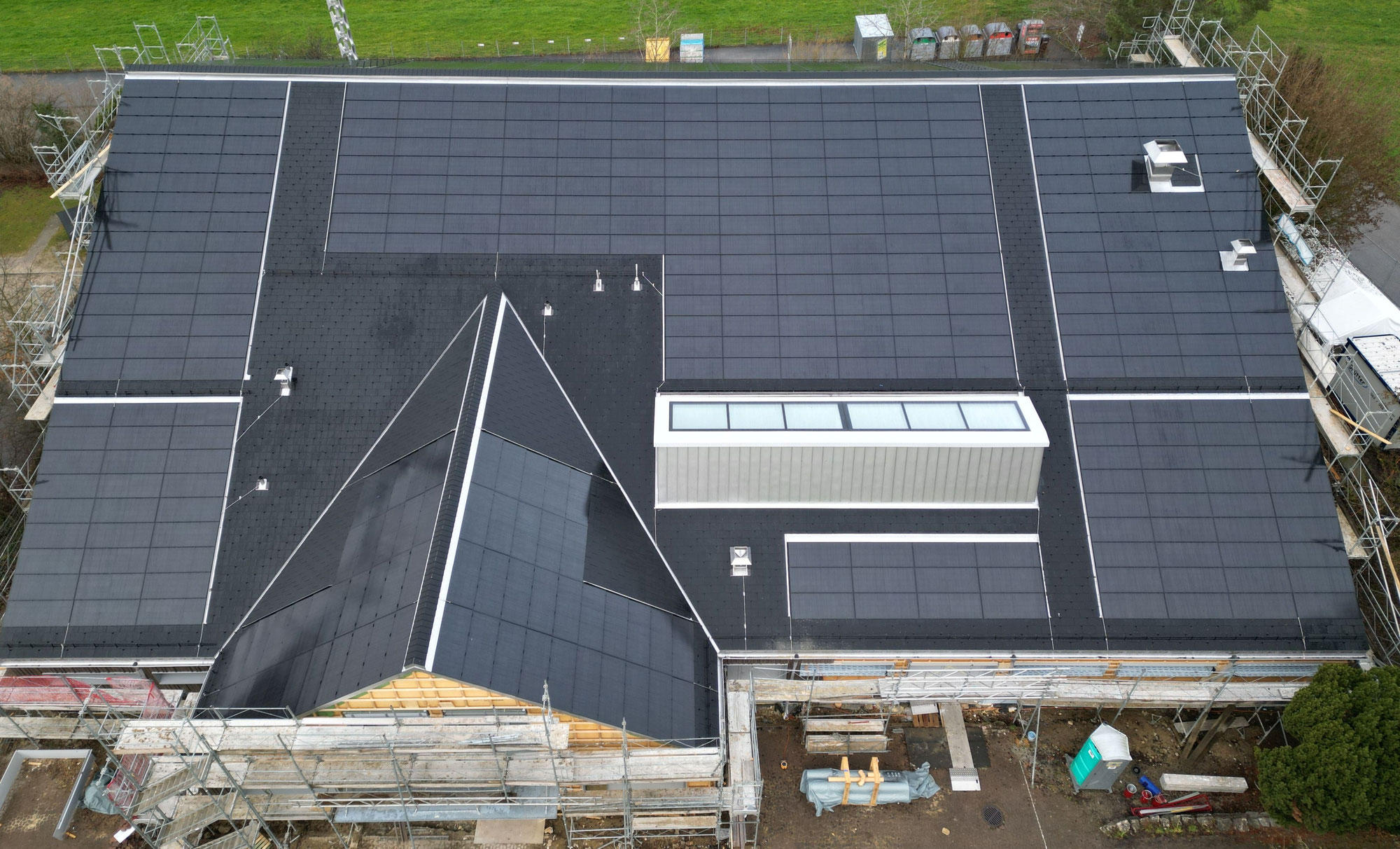 Solaranlage MZH Etziken - fertig gebaut