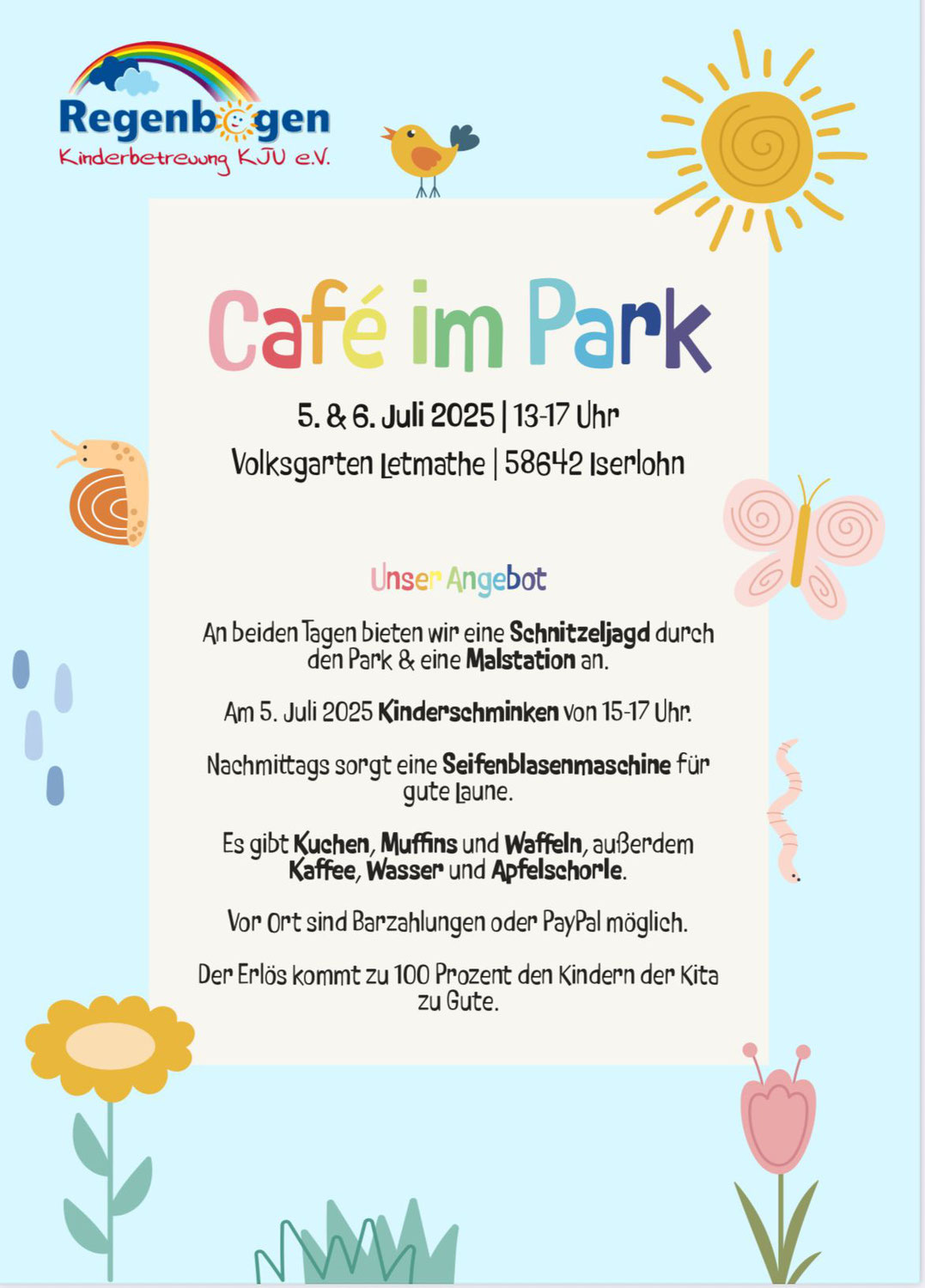 Cafe im Park