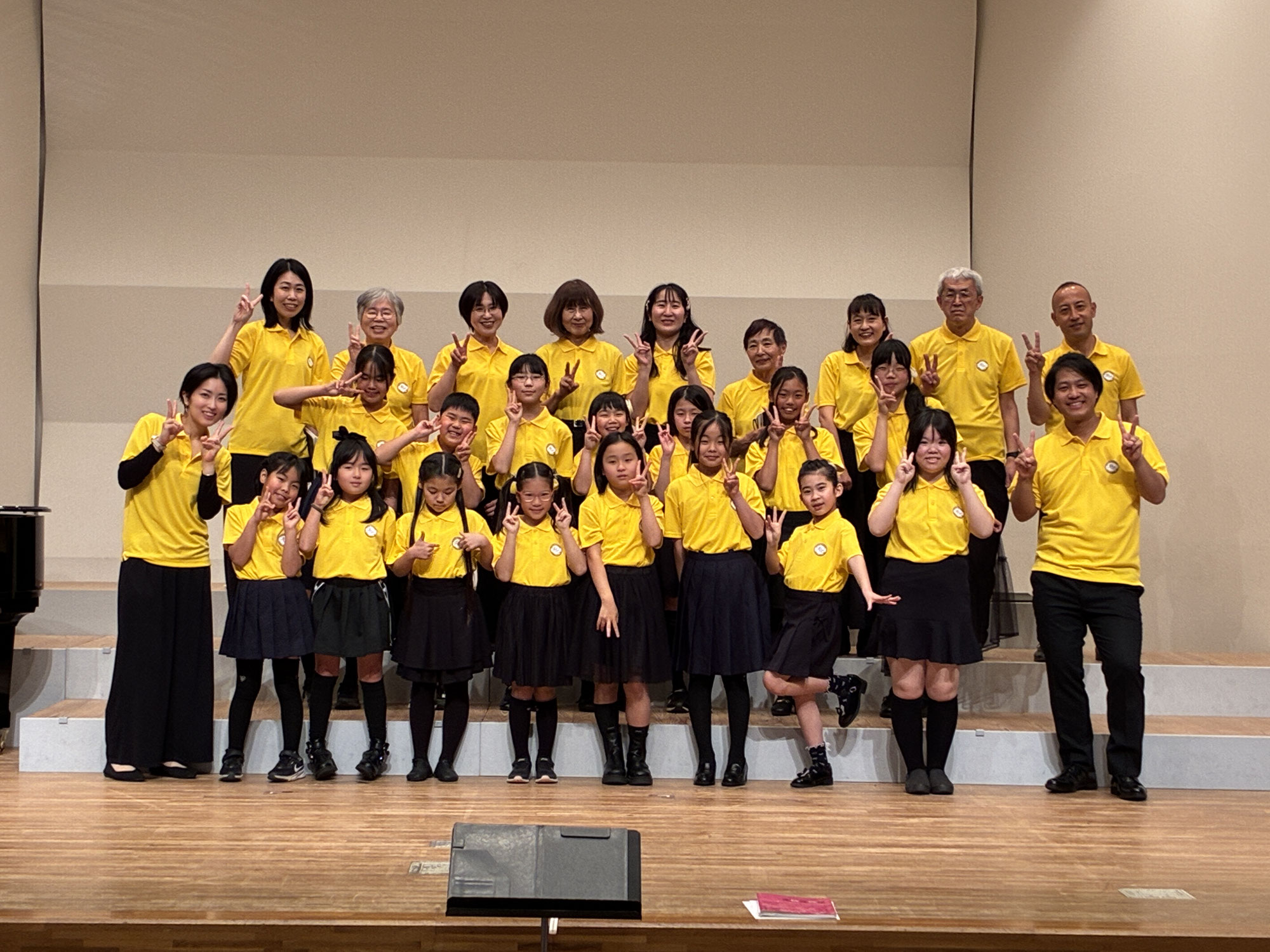 とよあけ児童合唱団　定期演奏会終演