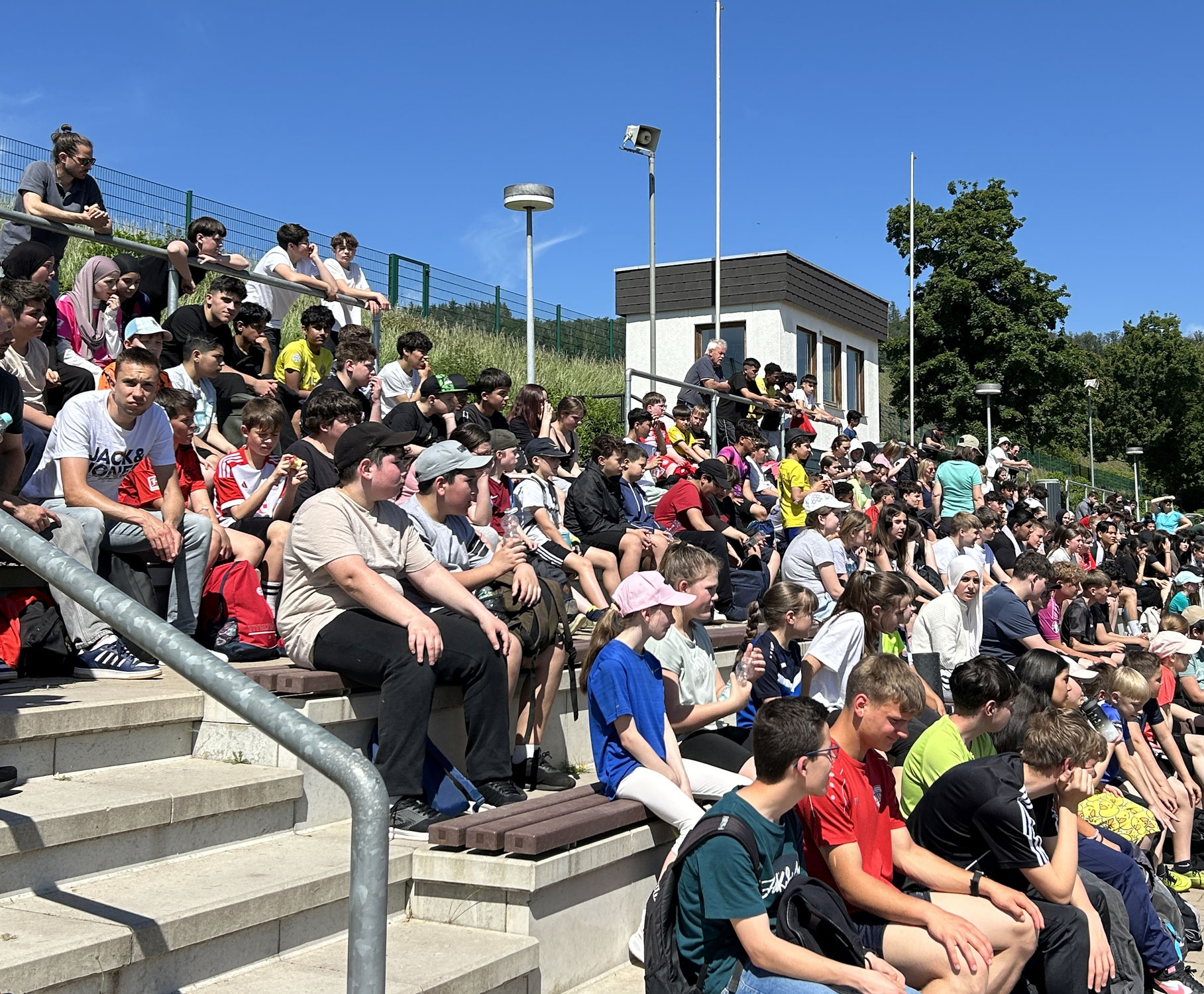 Sportfest an der CVRS+