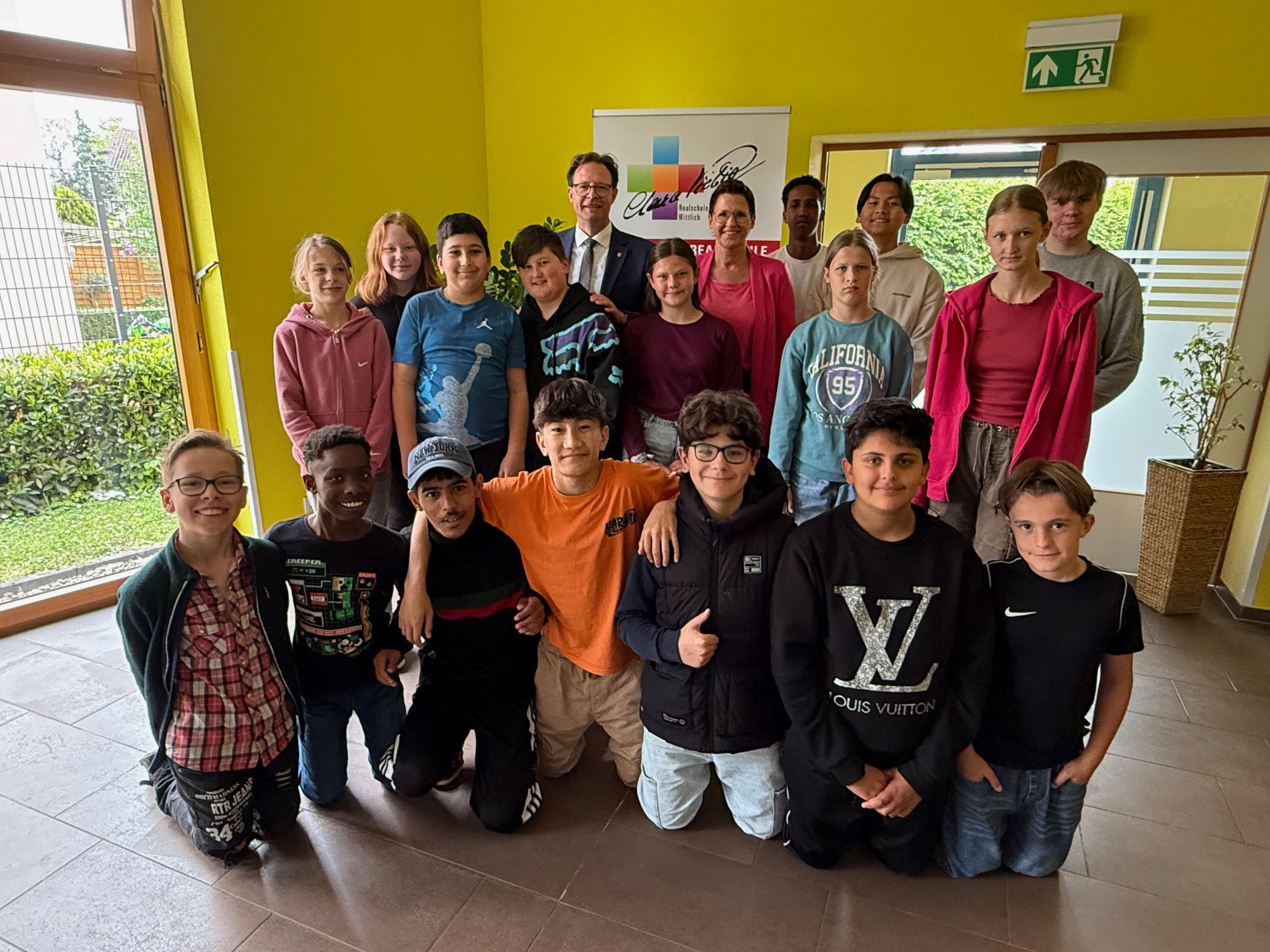 Der neue Landrat besucht die CVRS+