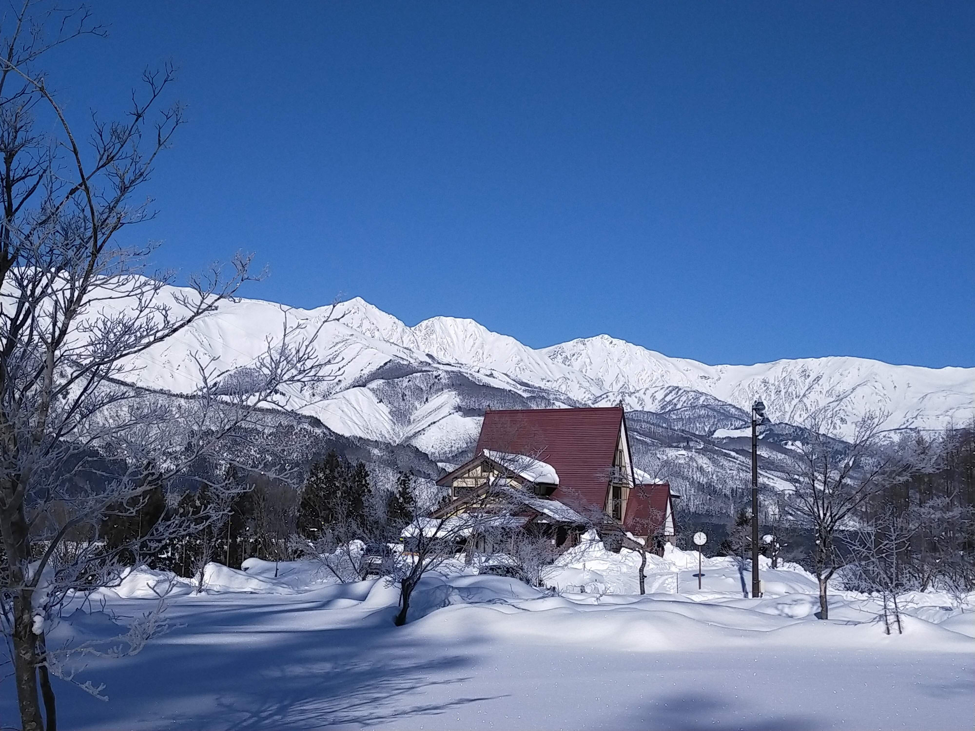 雪中キャンプ 毎日やってます♪♪