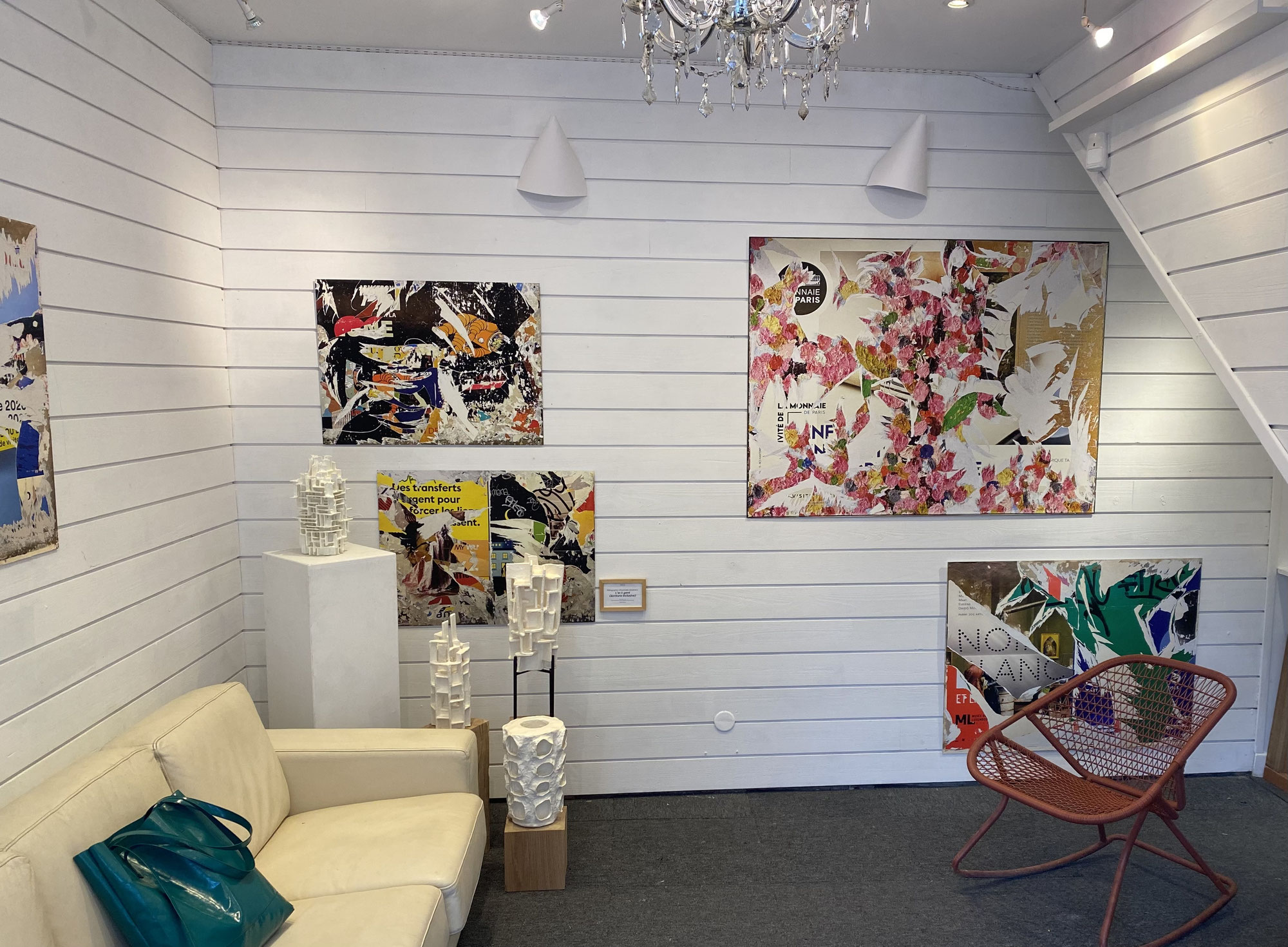 Exposition Philippe Diversy-Leo Van der Hout à la galerie La Chaloupe