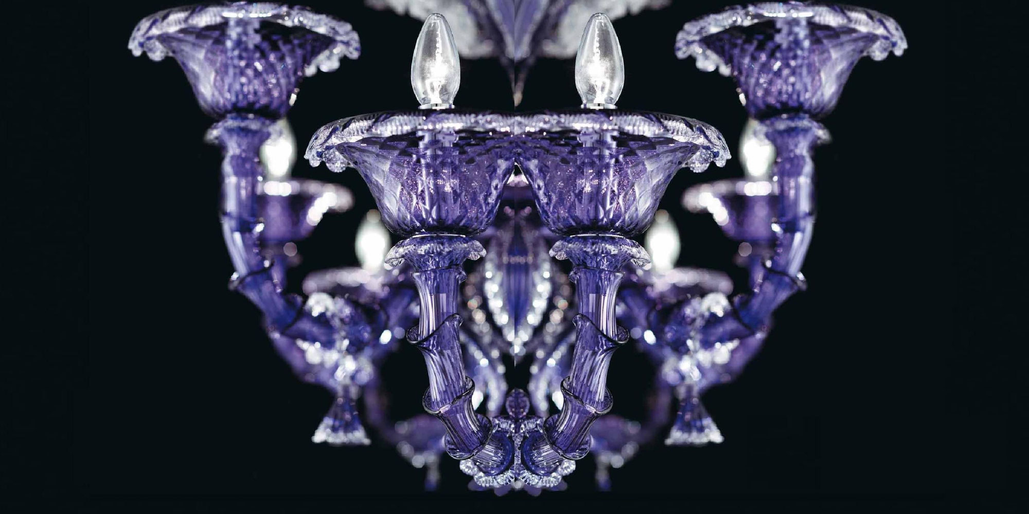 Formia International Murano glass chandeliers: Pergolesi