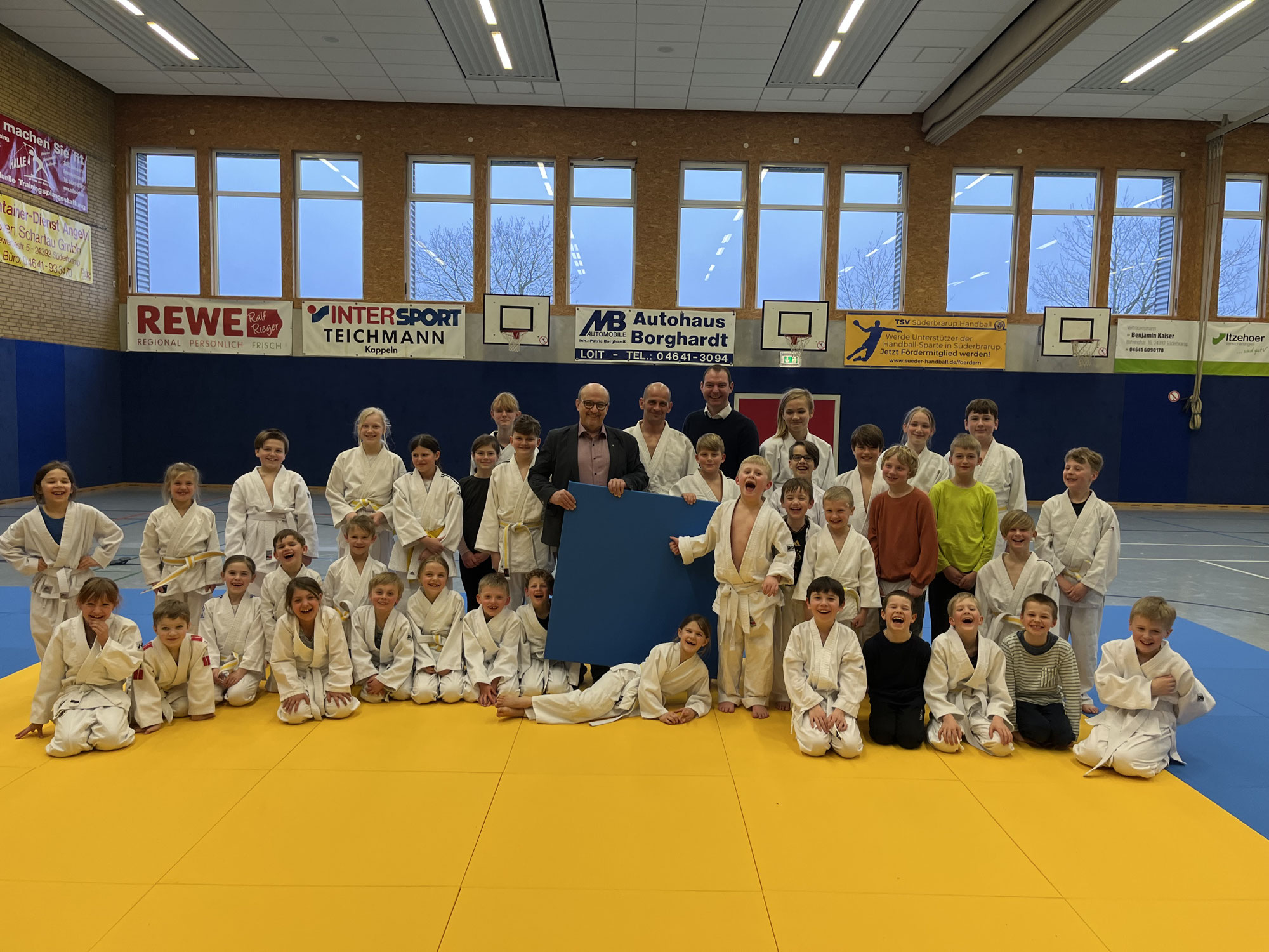 Spendenübergabe an Judo-Sparte TSV Süderbrarup