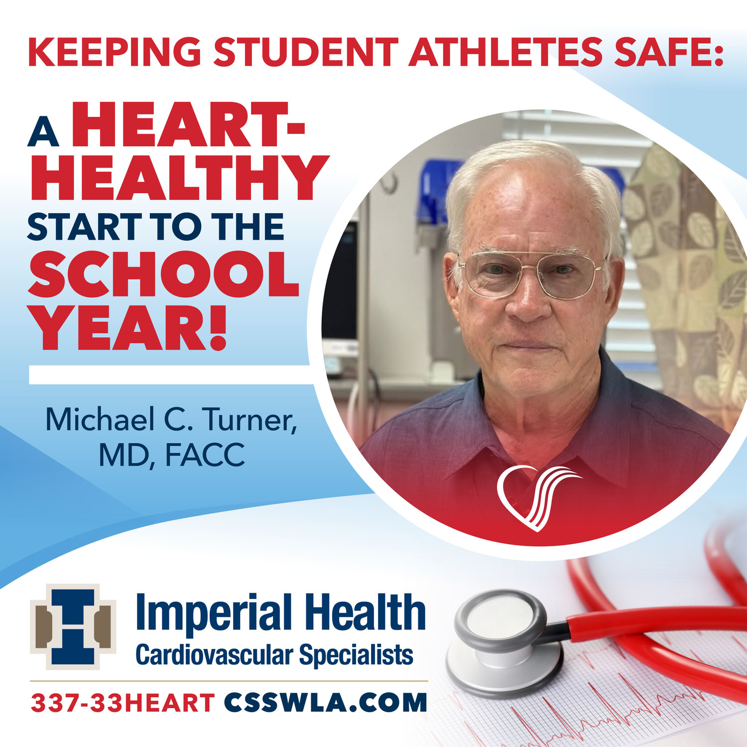 Keeping Student Athletes Safe: A Heart-Healthy Start to the School Year with Dr. Michael Turner