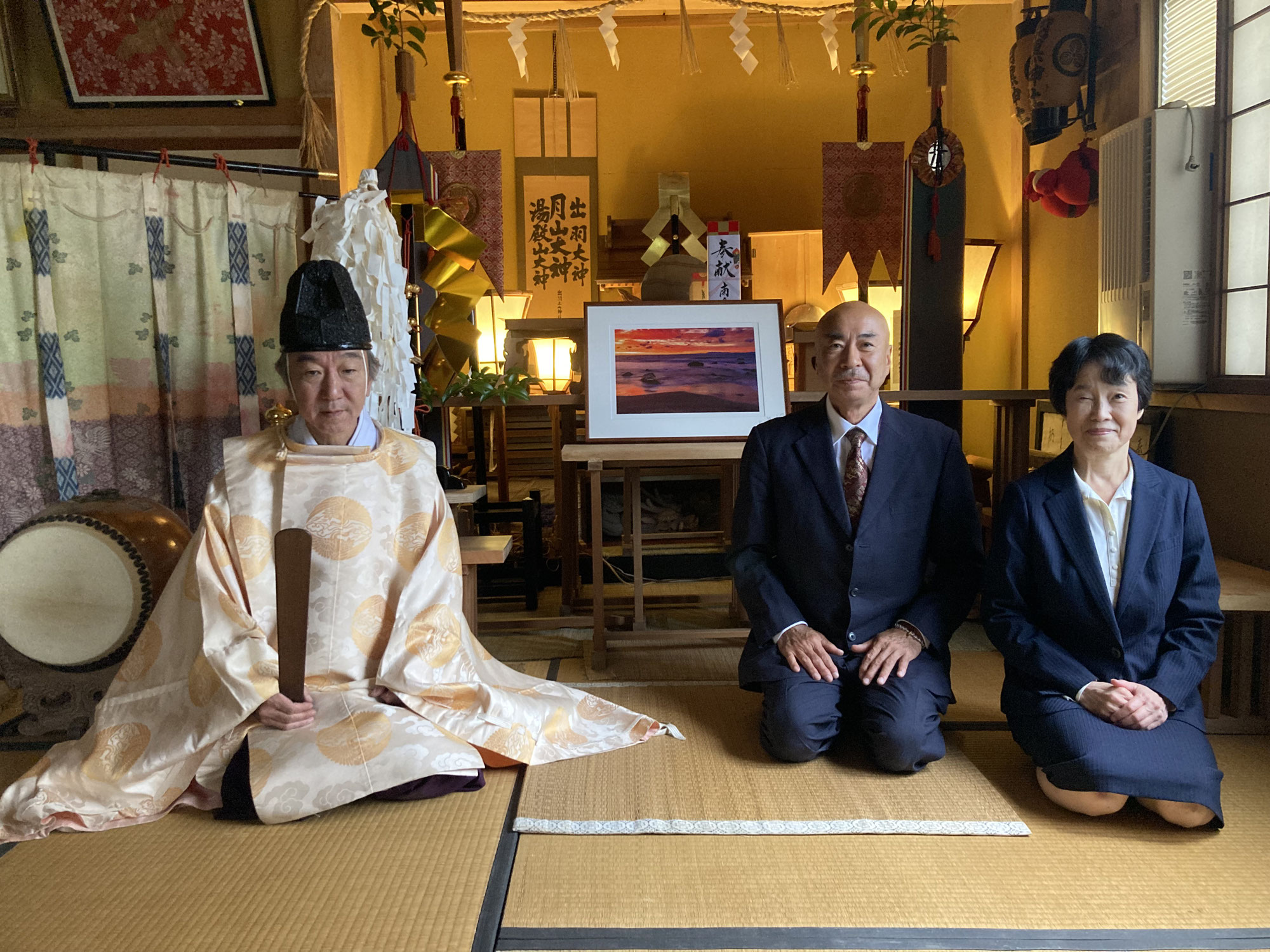 羽黒神社への奉納