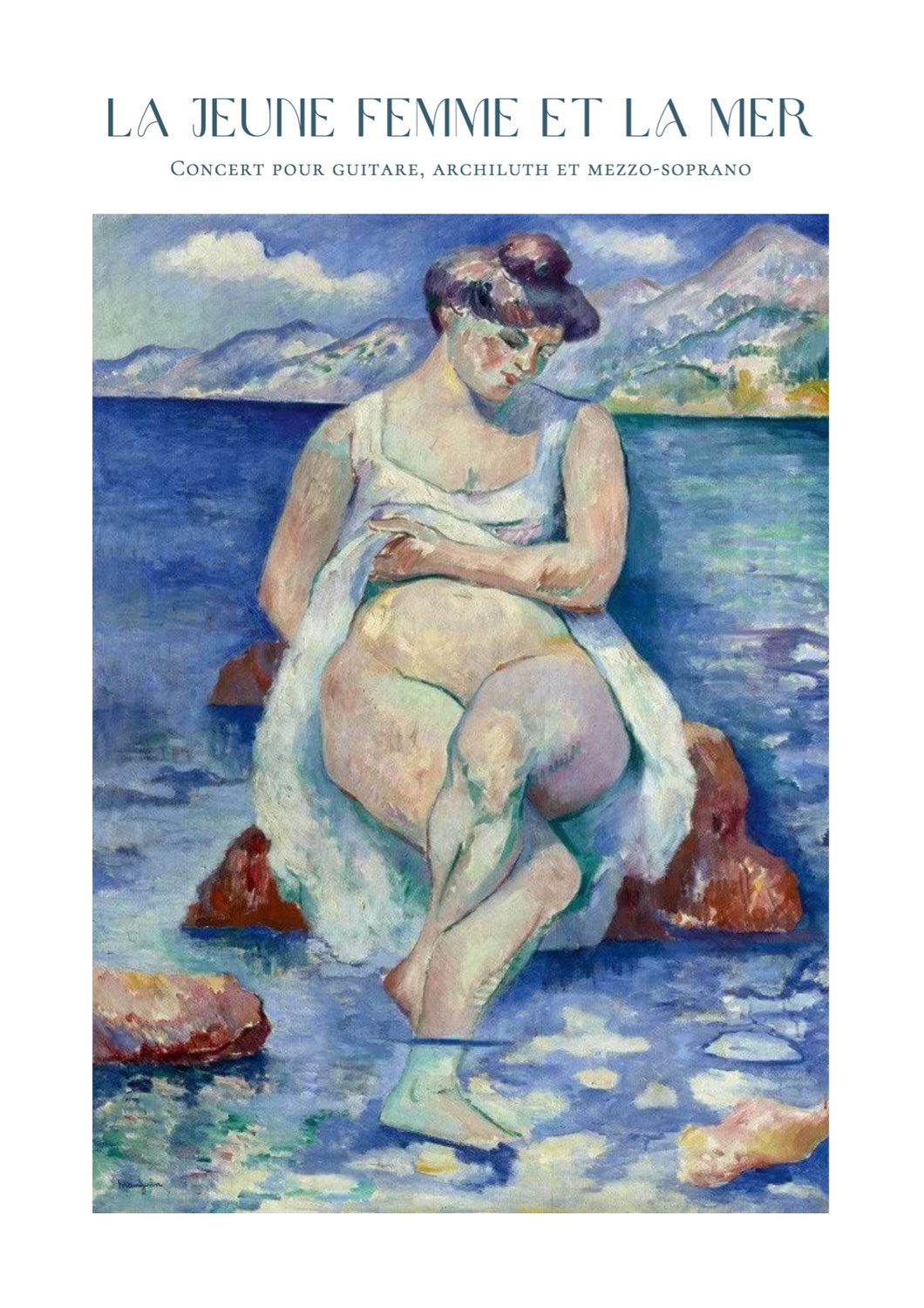 Réservations ouvertes pourle concert “La jeune femme et la mer”