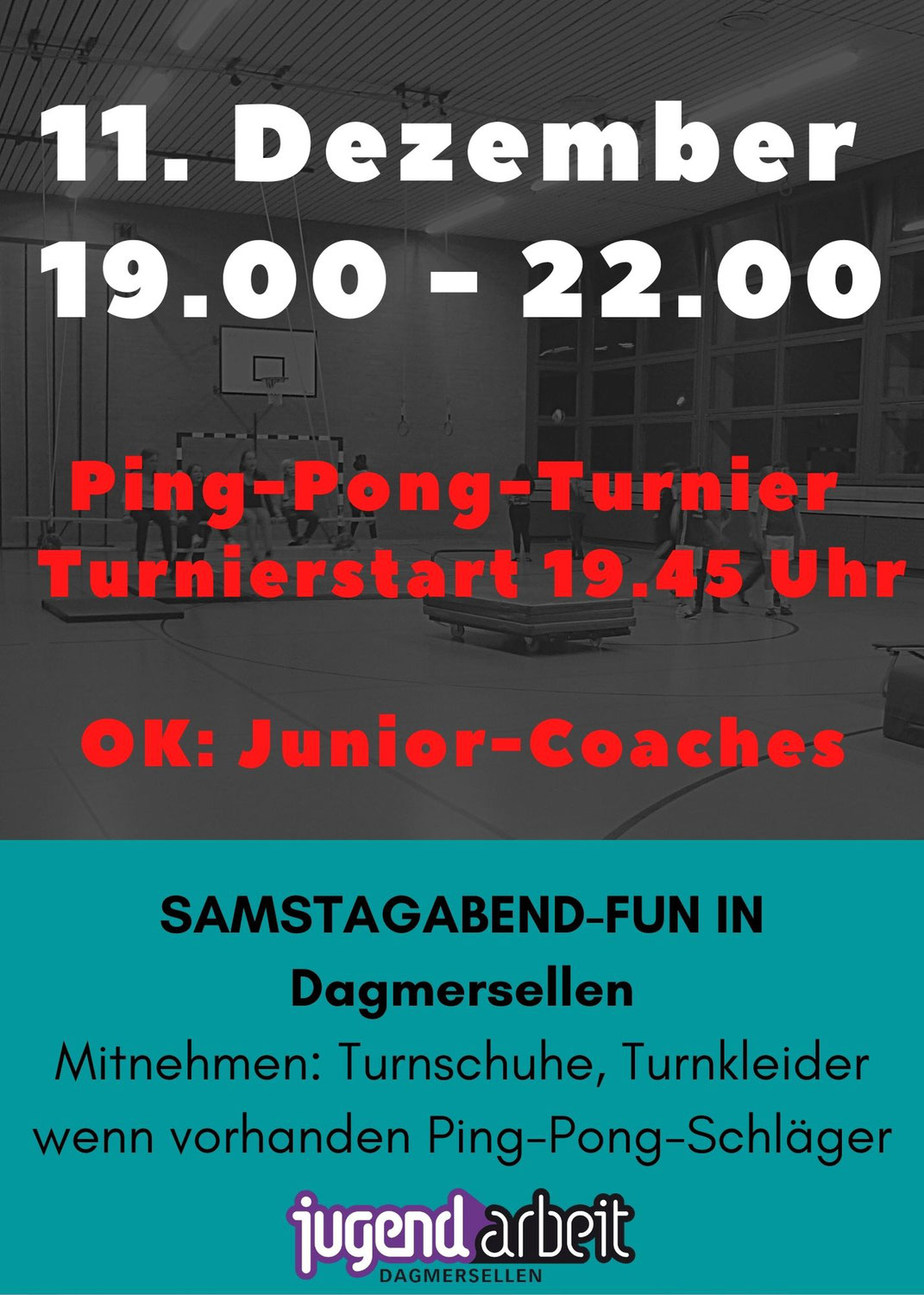 Samstagabend-FUN mit Ping-Pong-Turnier