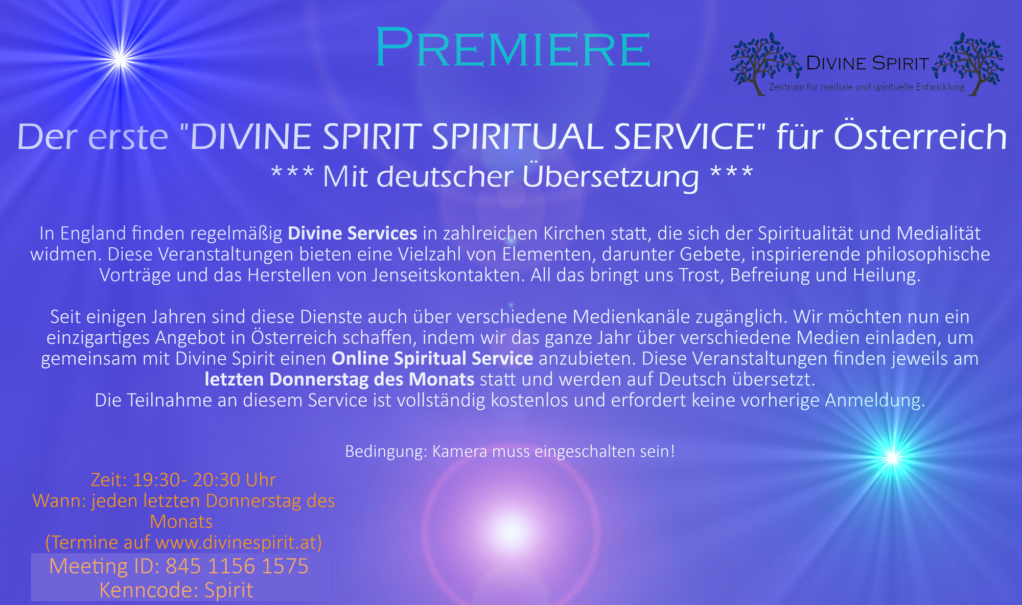 Divine Spirit Online Spiritual Service - kostenlos