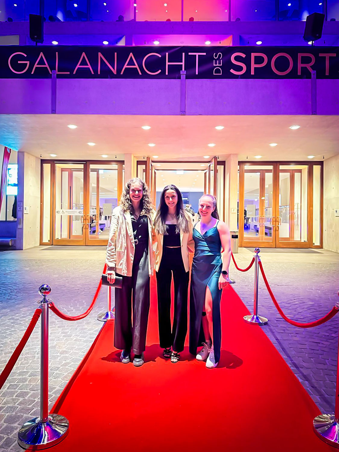 Galanacht des Sports - Ehrung der 3 x 800 Meter Staffel der Frauen