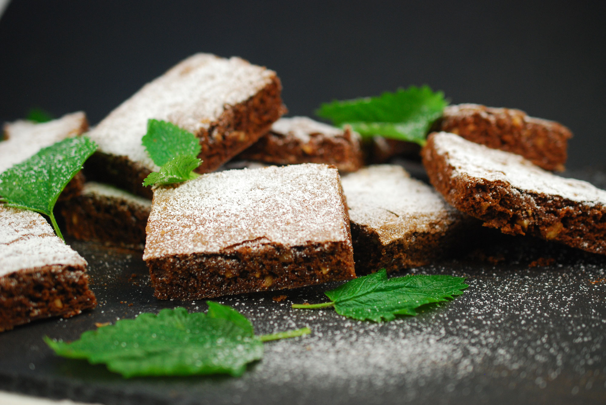 Browni mit Walnuss