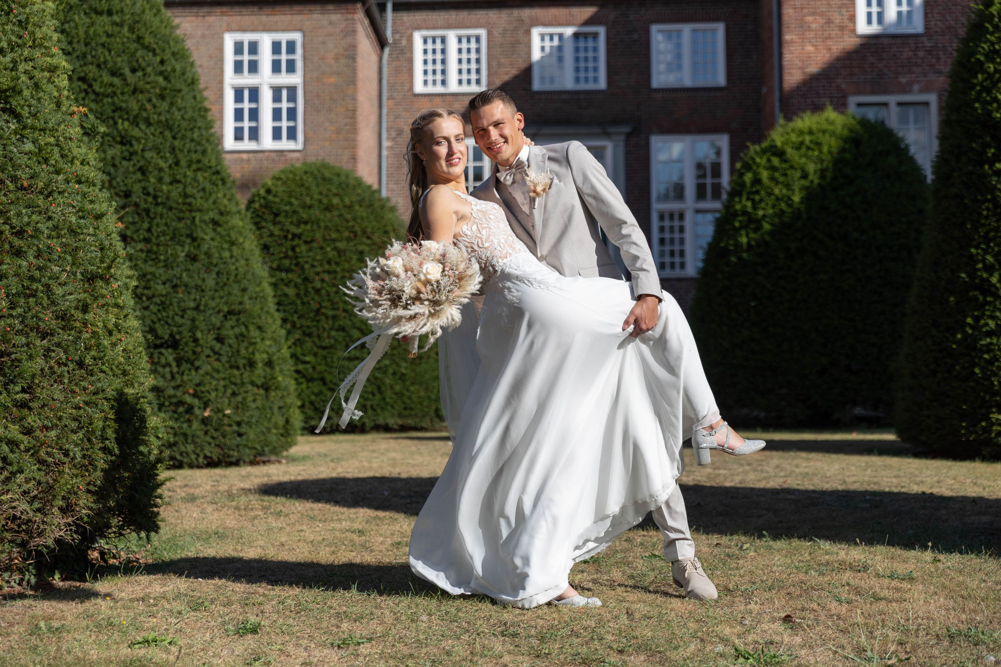 Ein Tag, zwei Hochzeiten – und ein Highlight fürs Auge