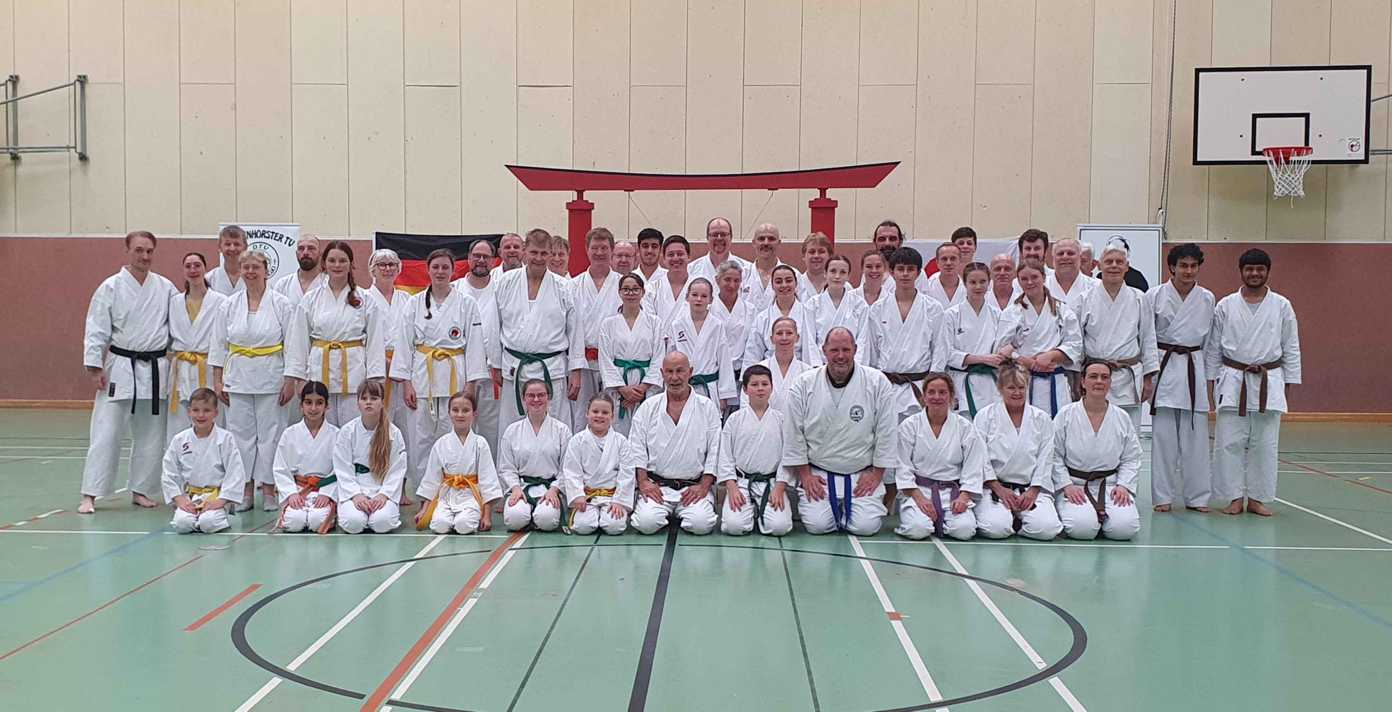 Lehrgang im heimischen Dojo mit Sensei Wolf-Dieter Wichmann am 11.10.2025