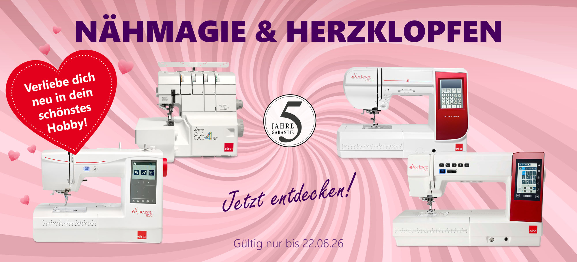 Nähmagie und Herzklopfen