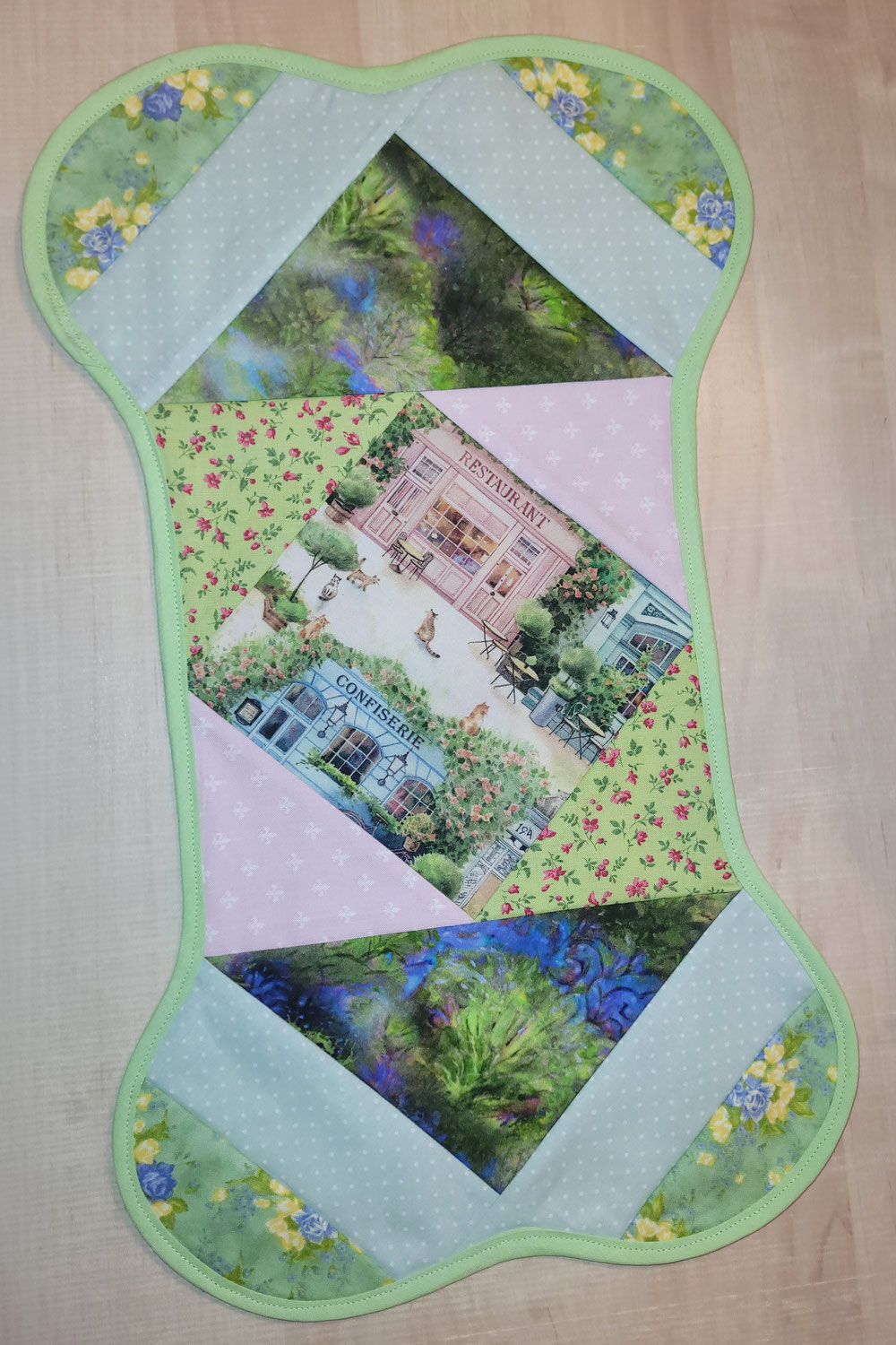 Quilt as you go -Nähen nach Zahlen
