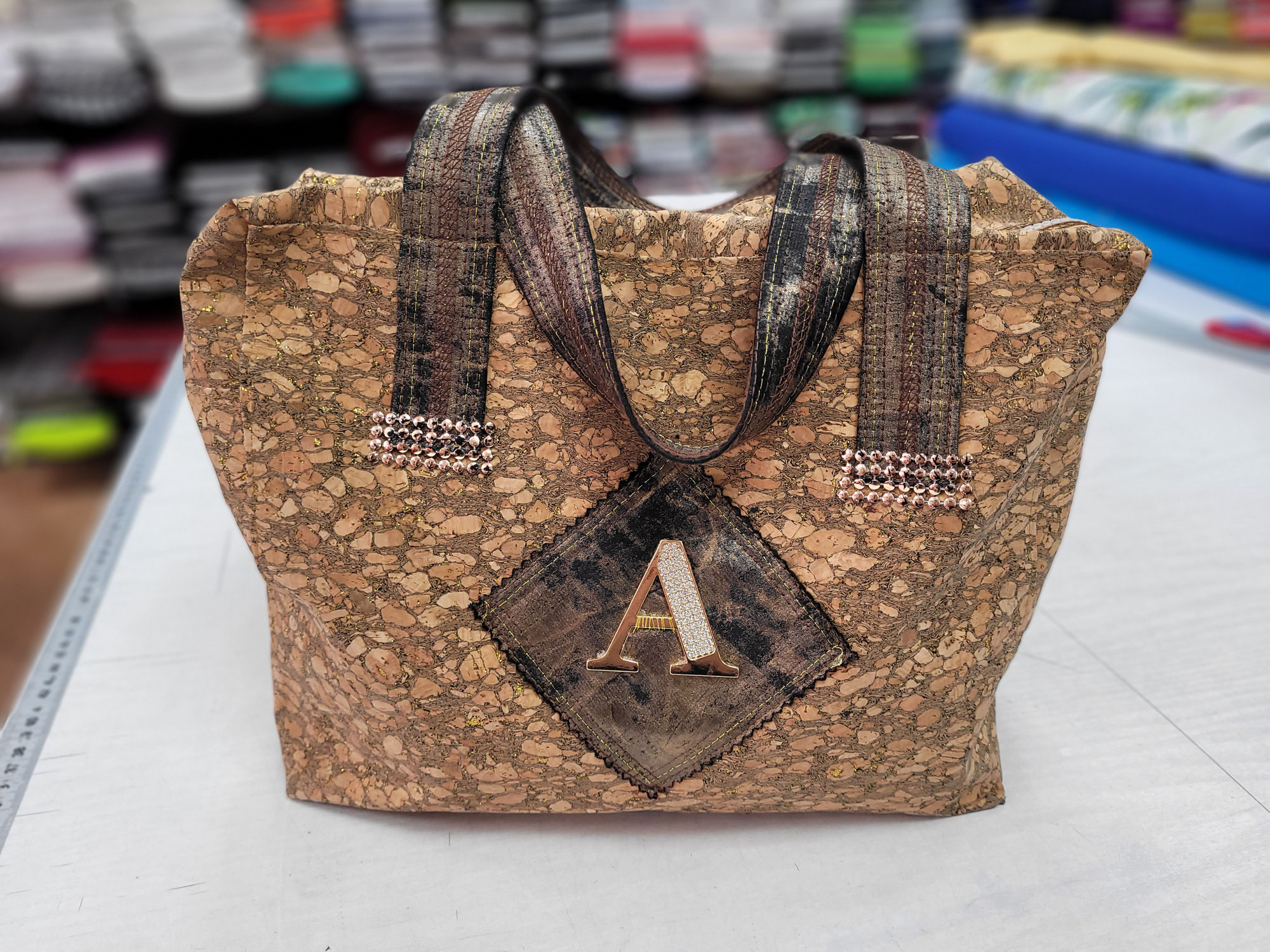 Nähidee Korktasche