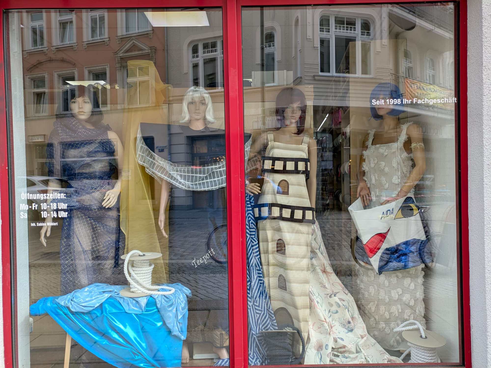 unser Hansesail-Schaufenster