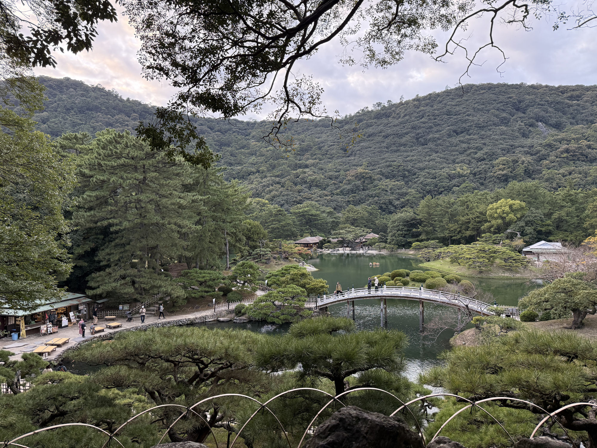 香川視察最後は栗林公園！噂にたがわぬ名園！