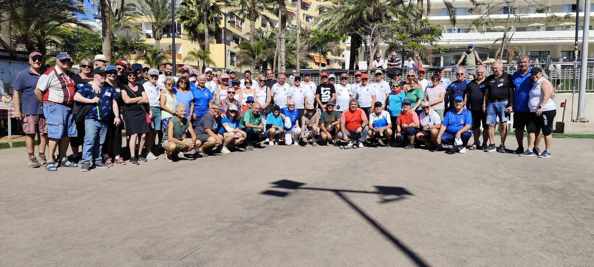Auch auf Teneriffa wird Petanque gespielt