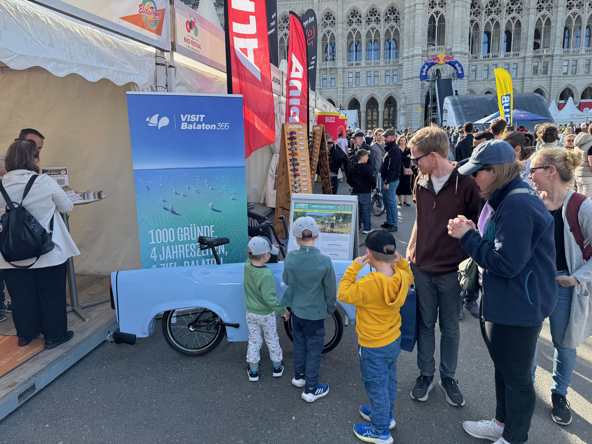 VisitBalaton365 am BIKE FESTIVAL 2025 in Wien