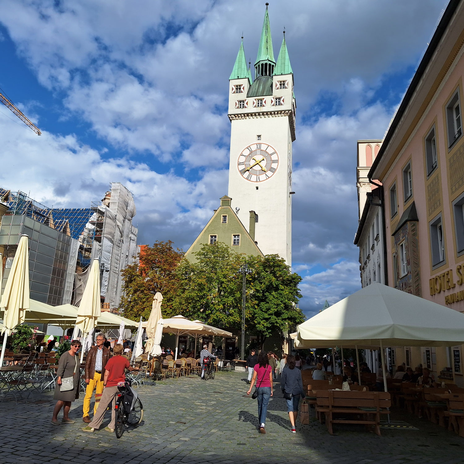 Die Stadt der Herzöge von Bayern-Straubing