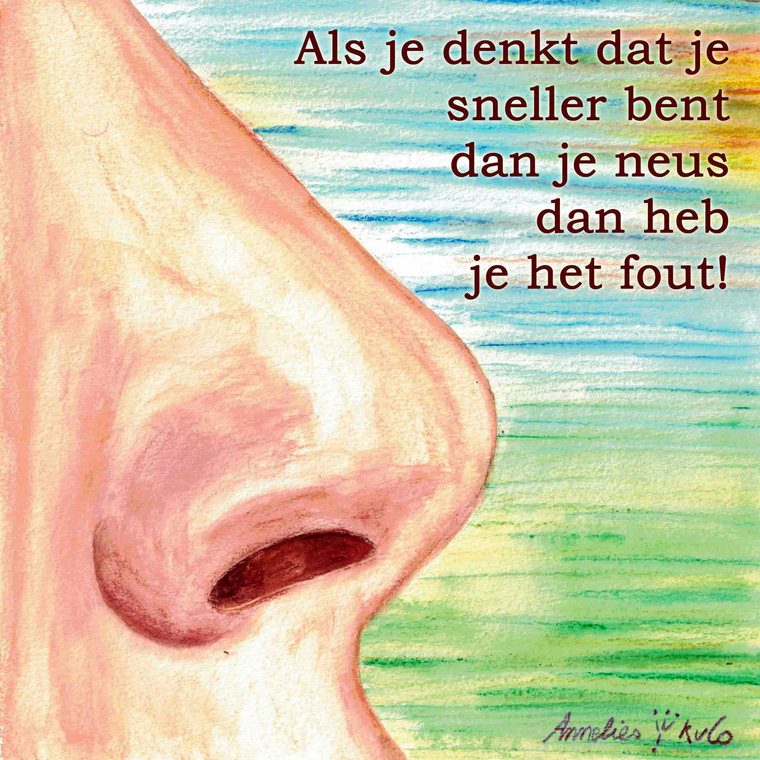Sneller dan je neus?
