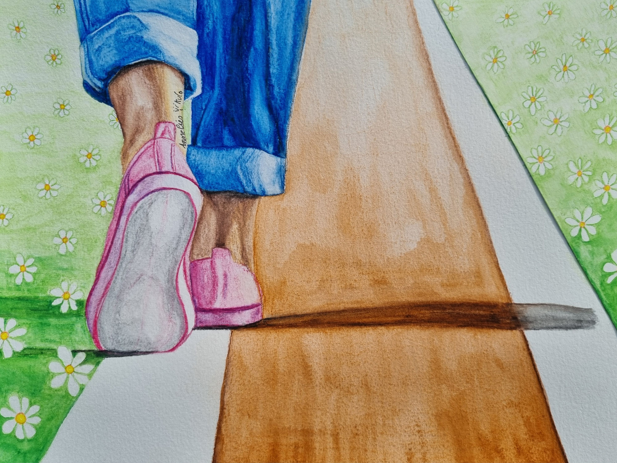 Op het lijntje lopen