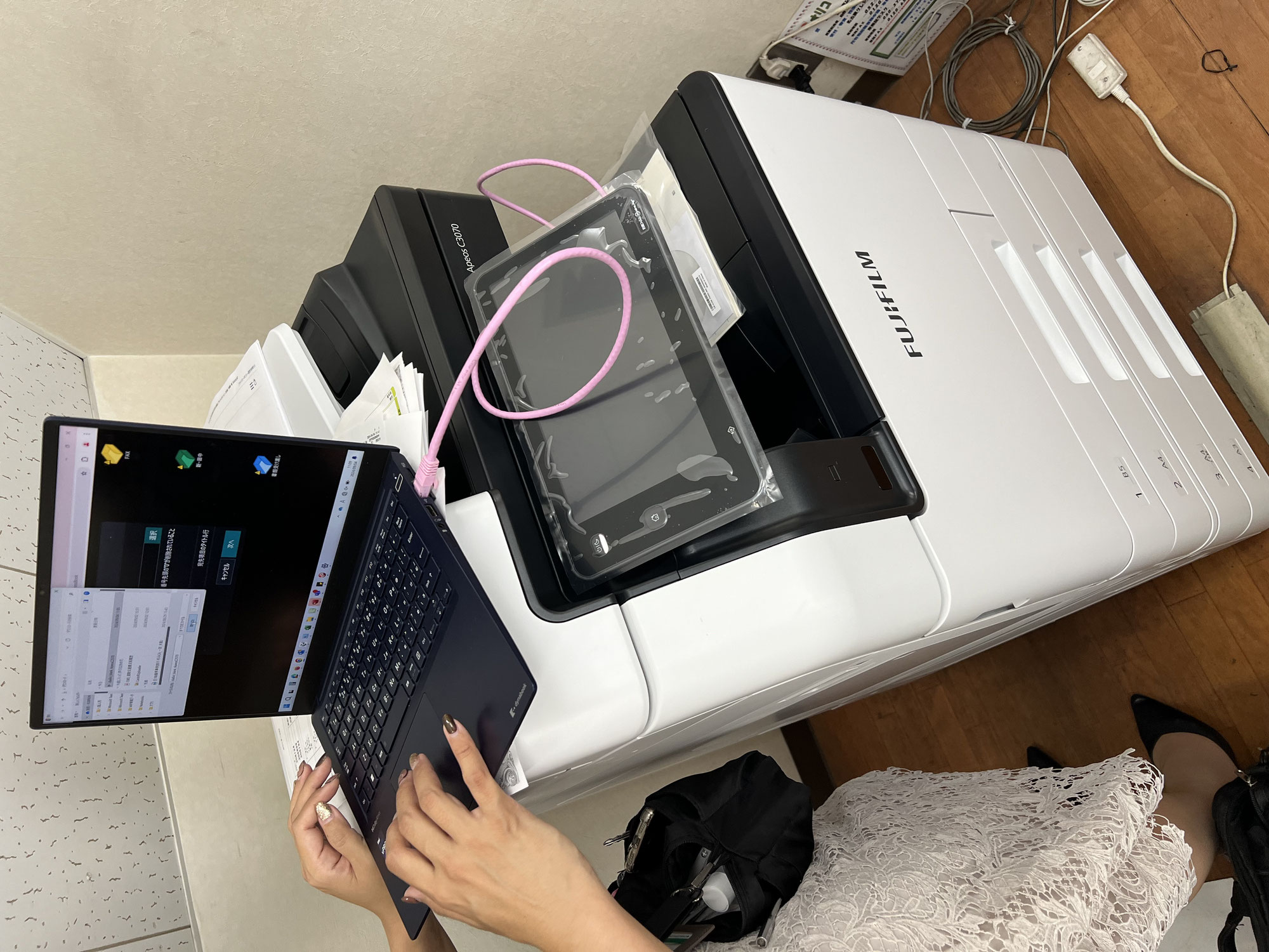 Apeos C3070 納品