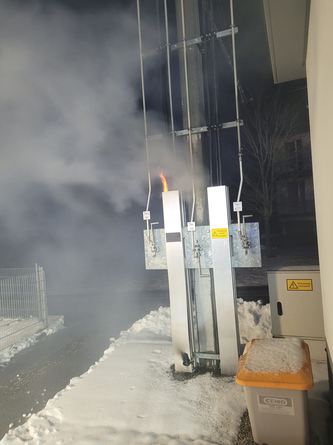 Brand unklare Lage